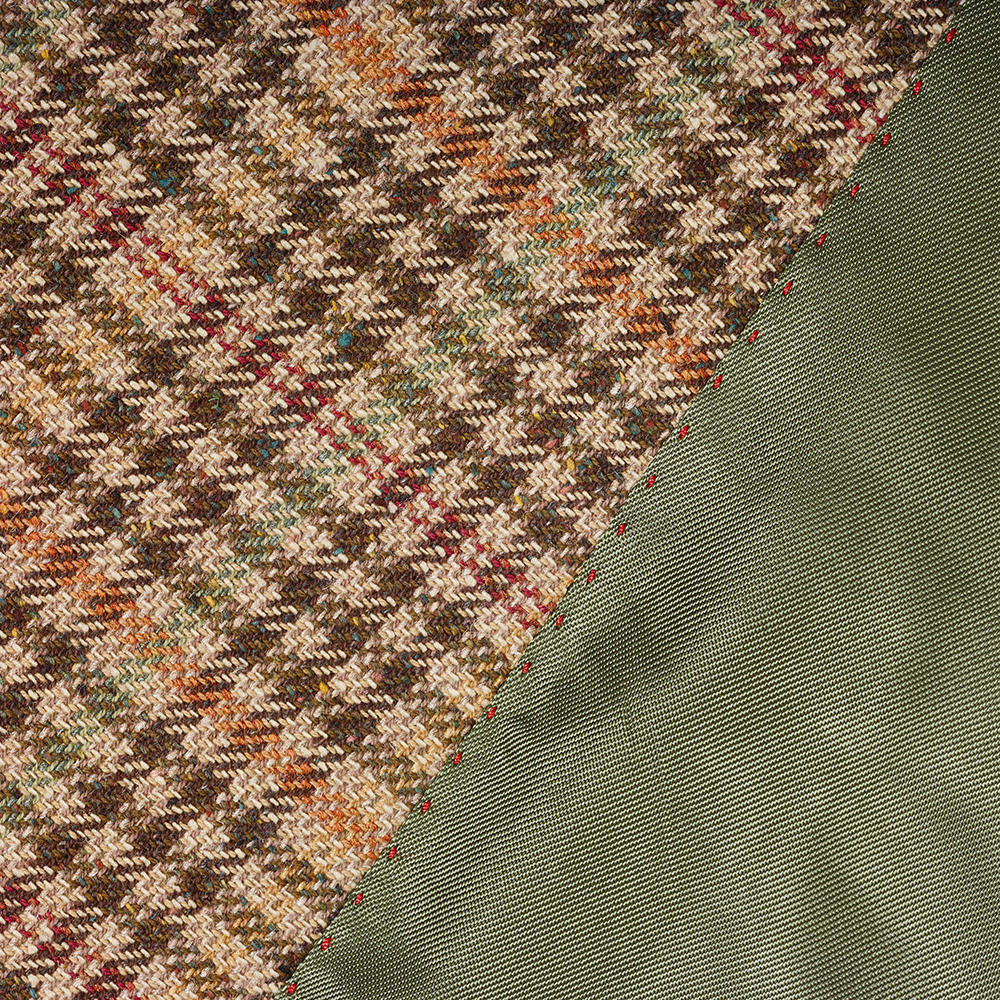 Herren Tweed-Sakko, beige-kariert