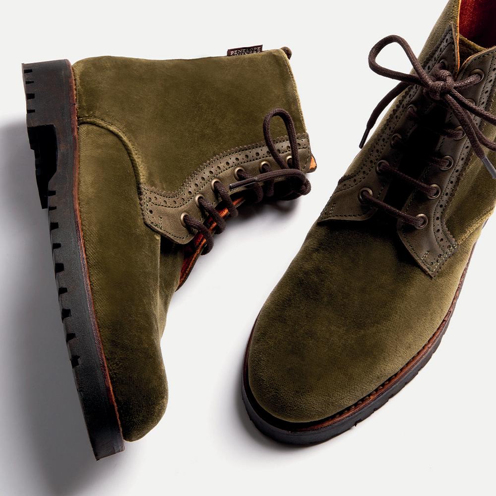 Penelope Chilvers Ladies Rodriguez Velvet Boots