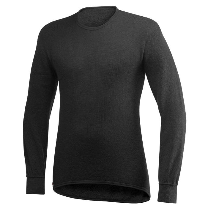 Woolpower® Unterhemd langarm, schwarz, 200 g/m²