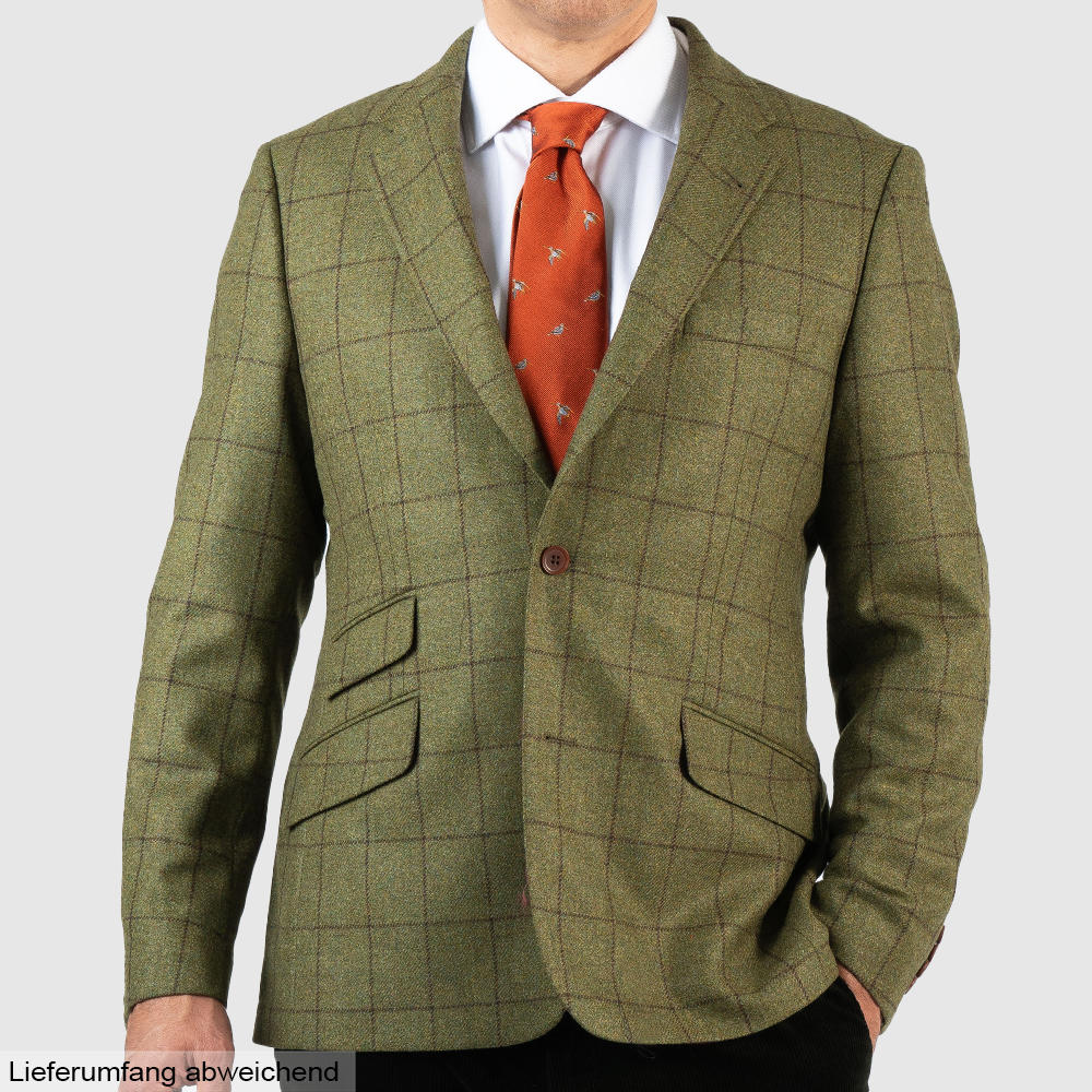 »Louis« Men’s Sports Jacket, Wool, Green/Brown