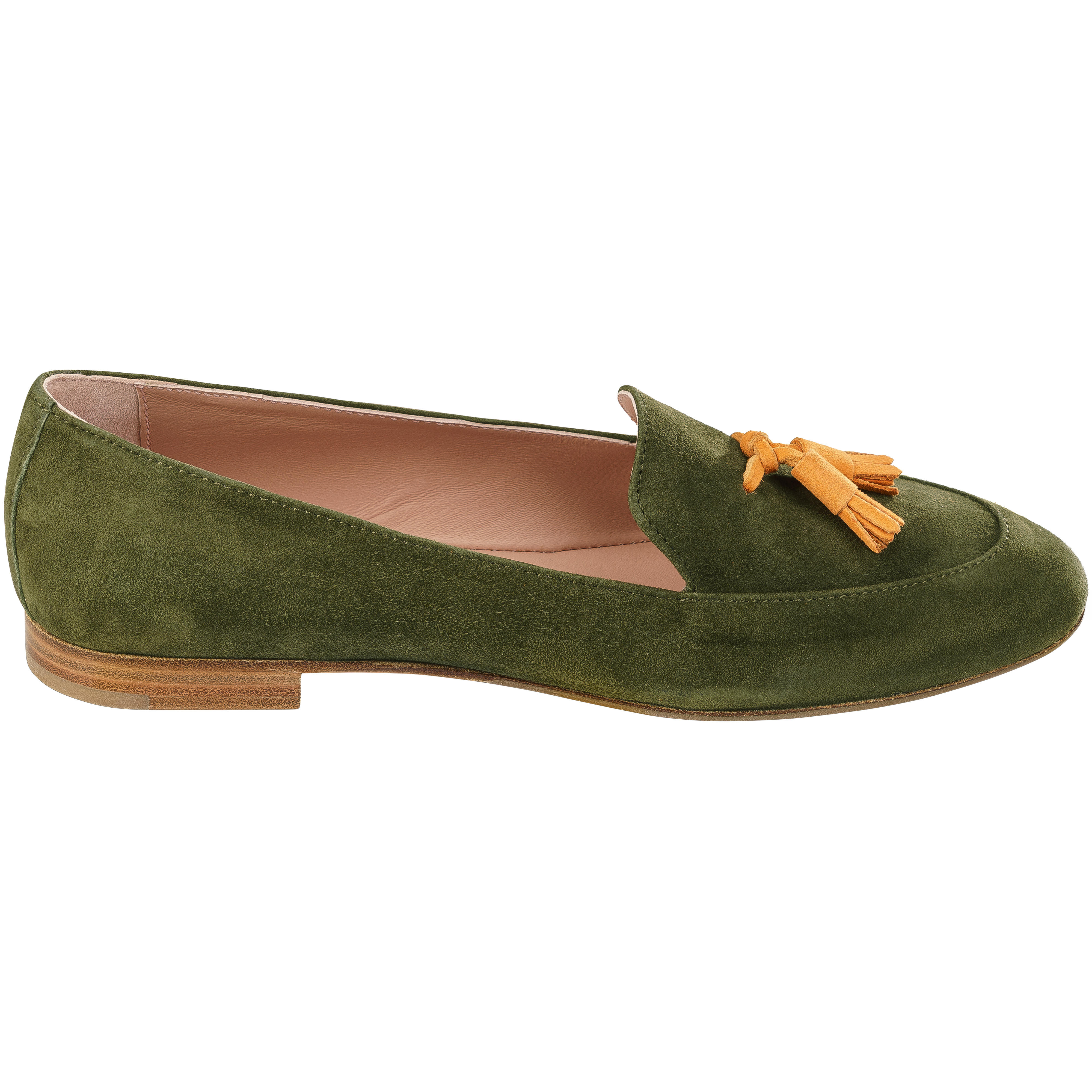 Franca« Ladies' Tassel Loafers green/orange 41 825385/41