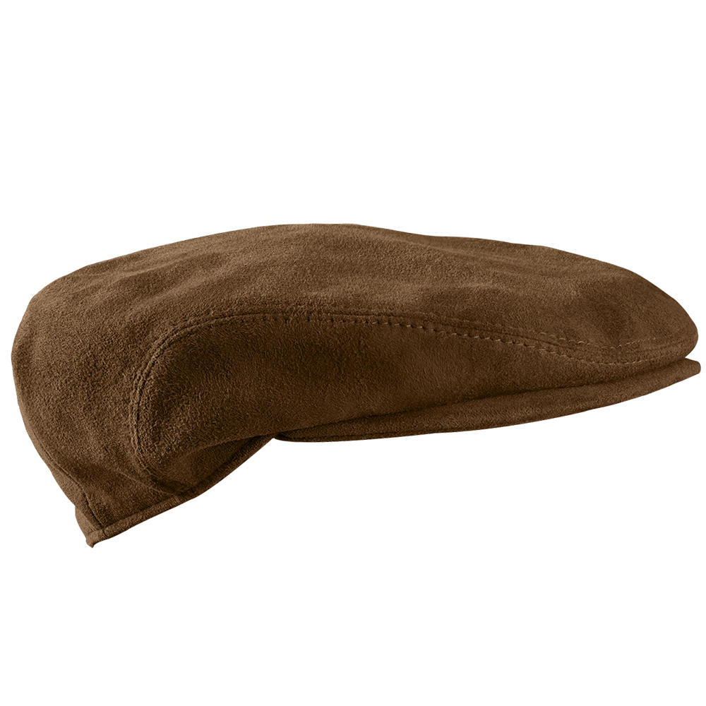 Mütze Veloursleder