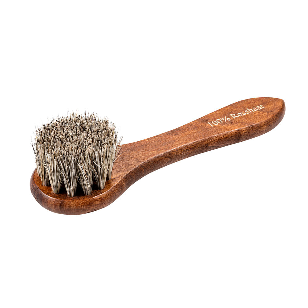Polish Applicator Brush, Round, Light Horsehair