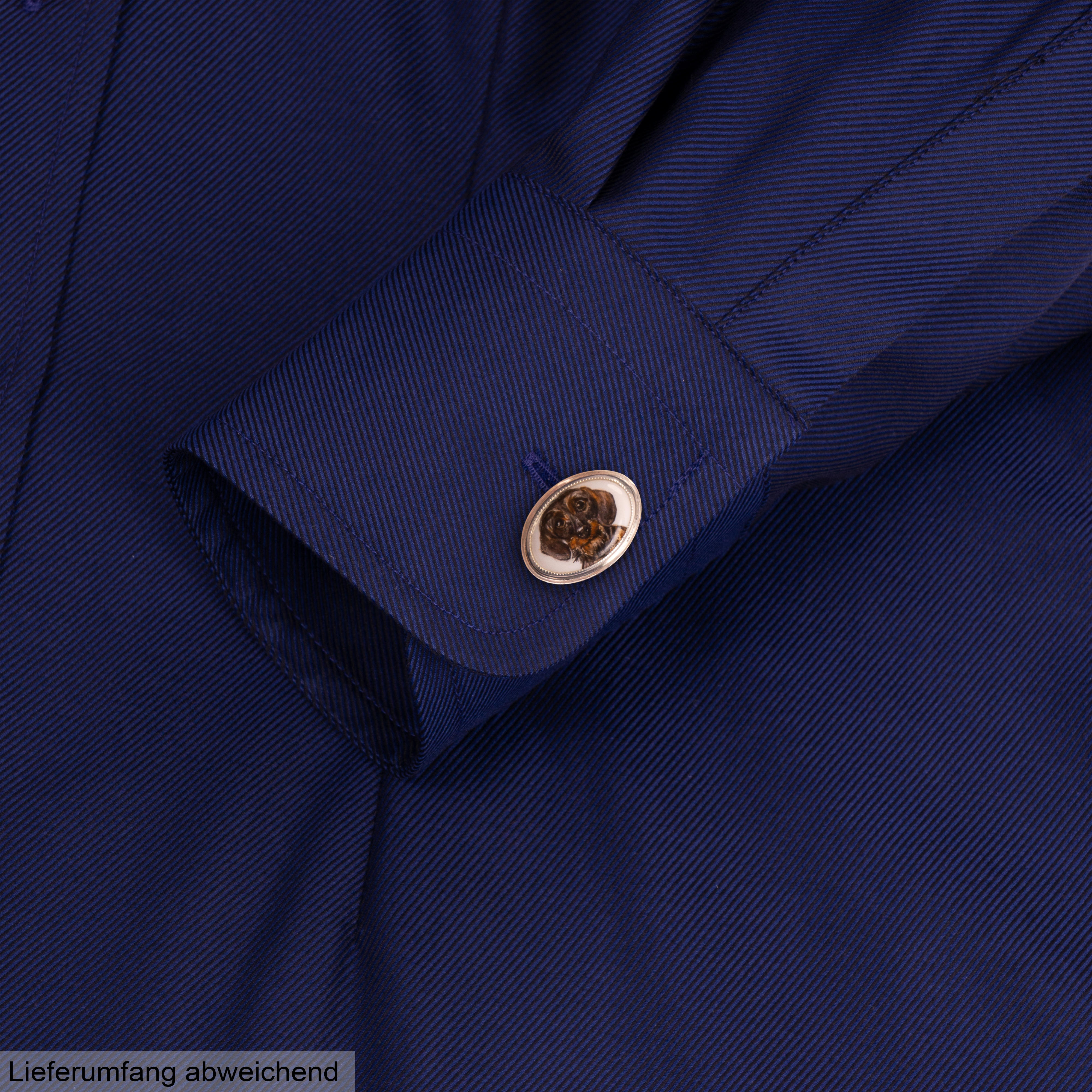 Damenbluse »Amber«, Twill, nachtblau