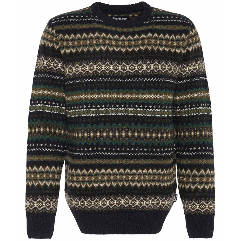 Pull au motif Fair Isle pour homme Barbour