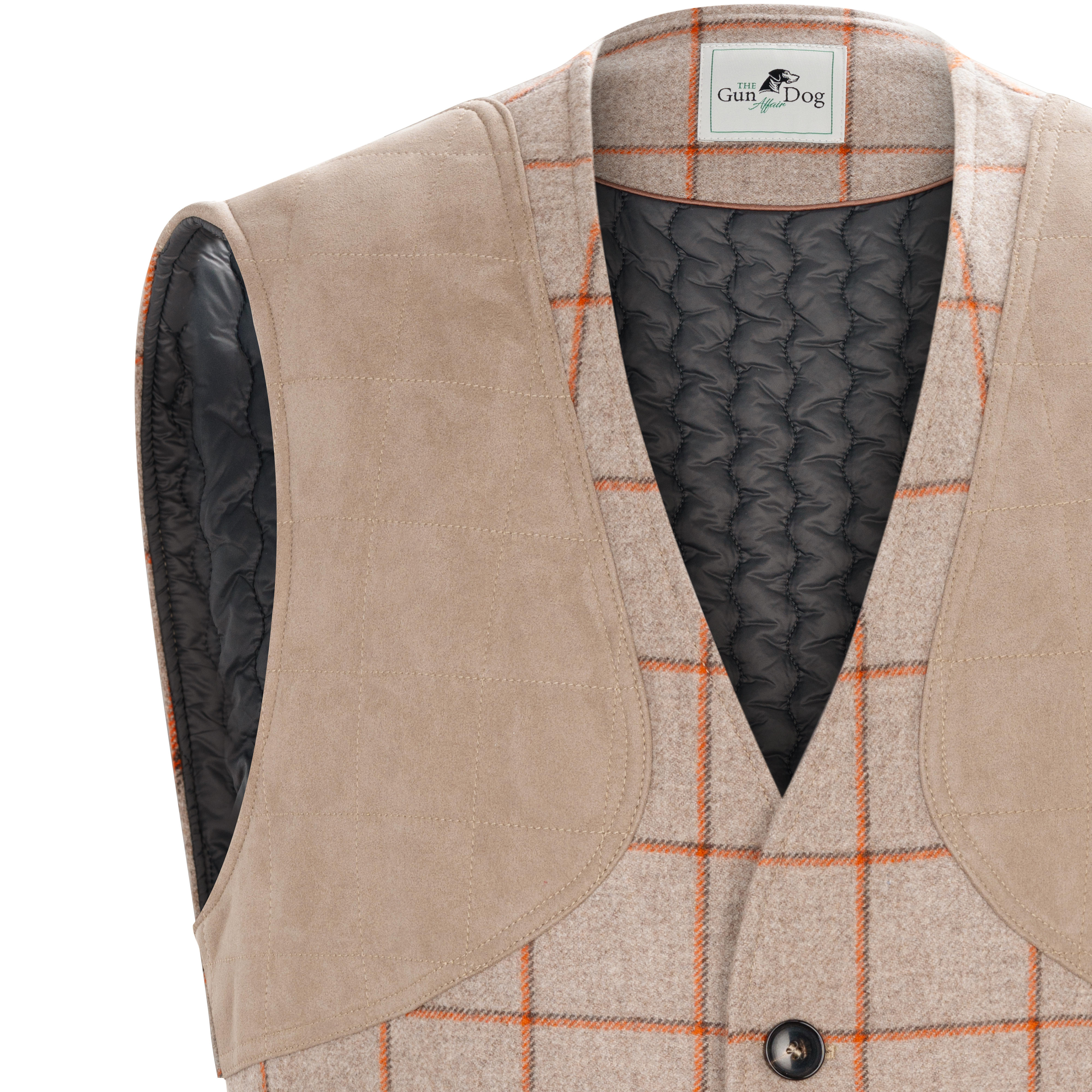 The GunDog Affair Herren-Schießweste »Mersey«, beige/orange