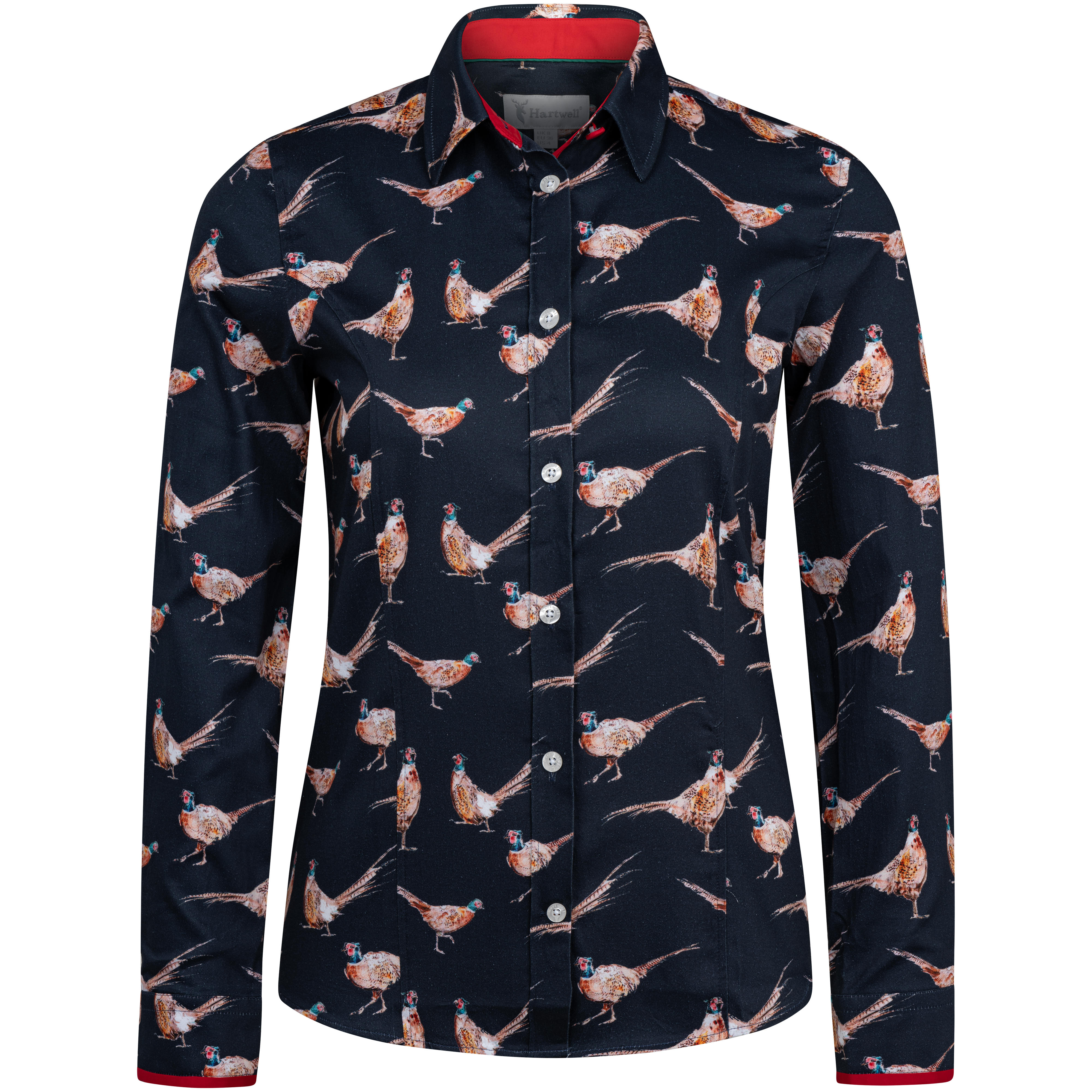 Hartwell »Layla« Ladies’ Shirt, Navy, Pheasant