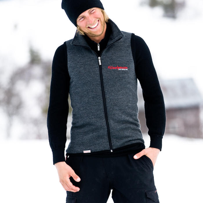 Gilet Woolpower®, bleu marine, 400 g/m²