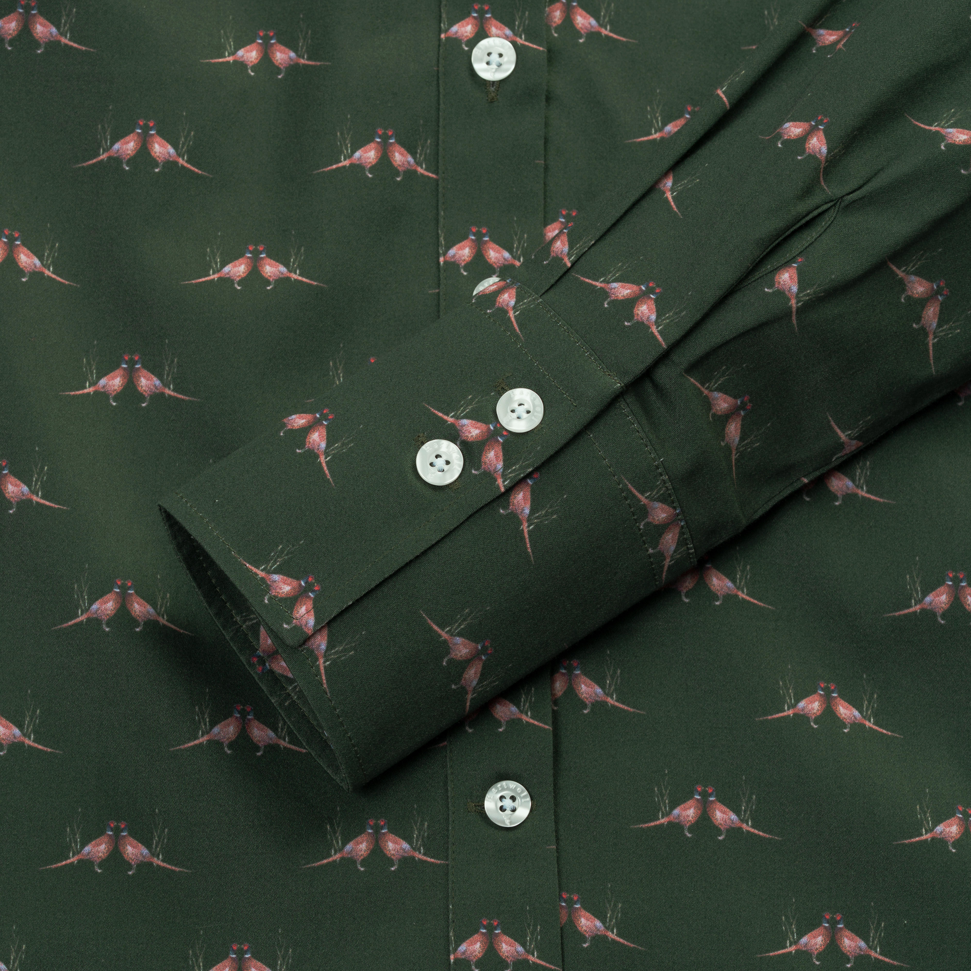 Blouse pour femme Hartwell » Harper «, vert, motif » Faisan «