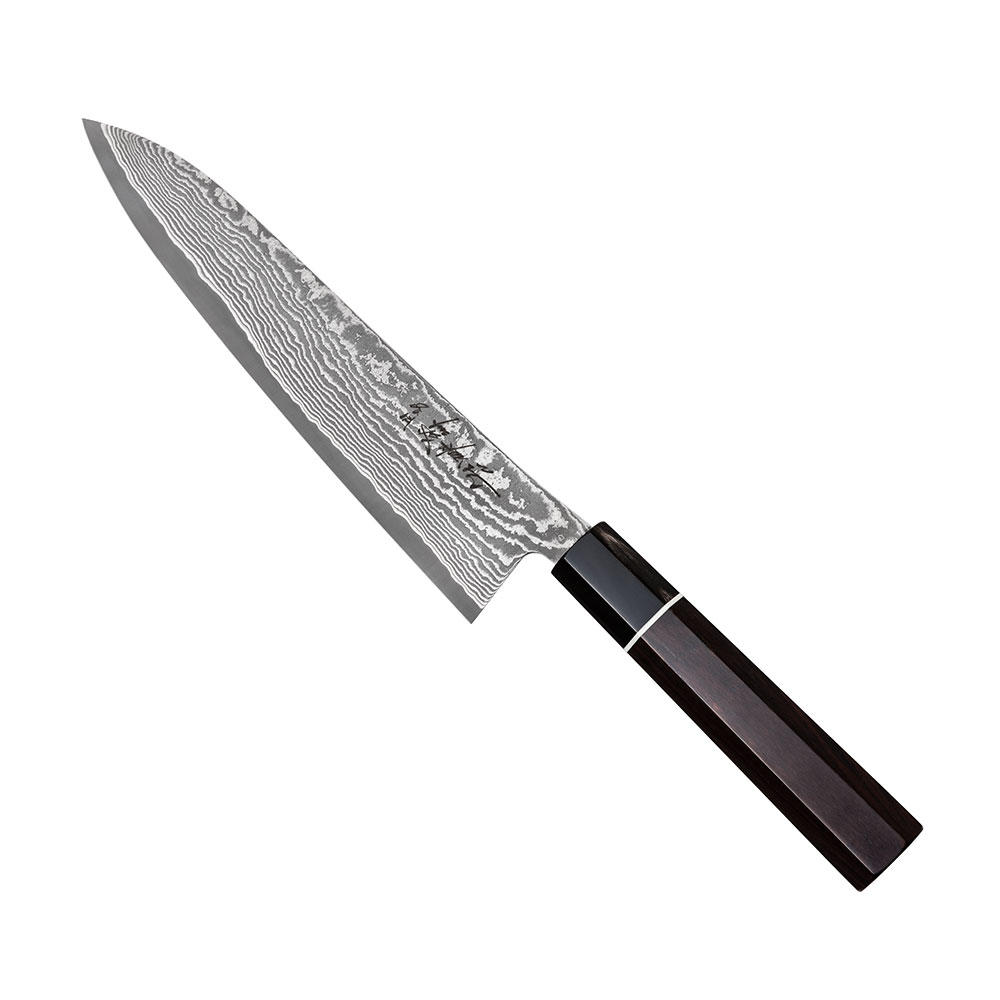 Shigeki Hocho »Ebenholz«, Gyuto (Fisch- und Fleischmesser), 210 mm