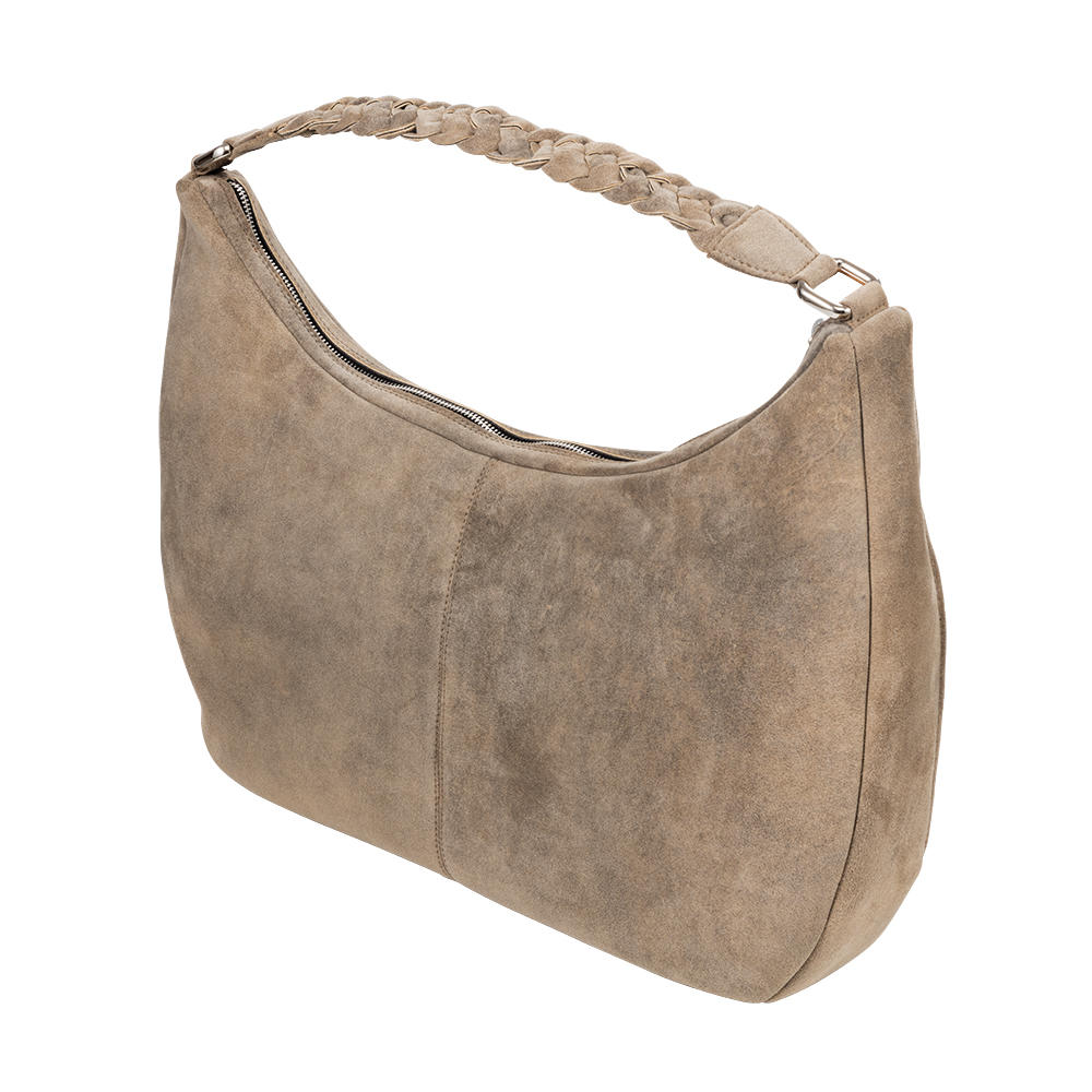 Damen Handtasche, Ziegenvelours