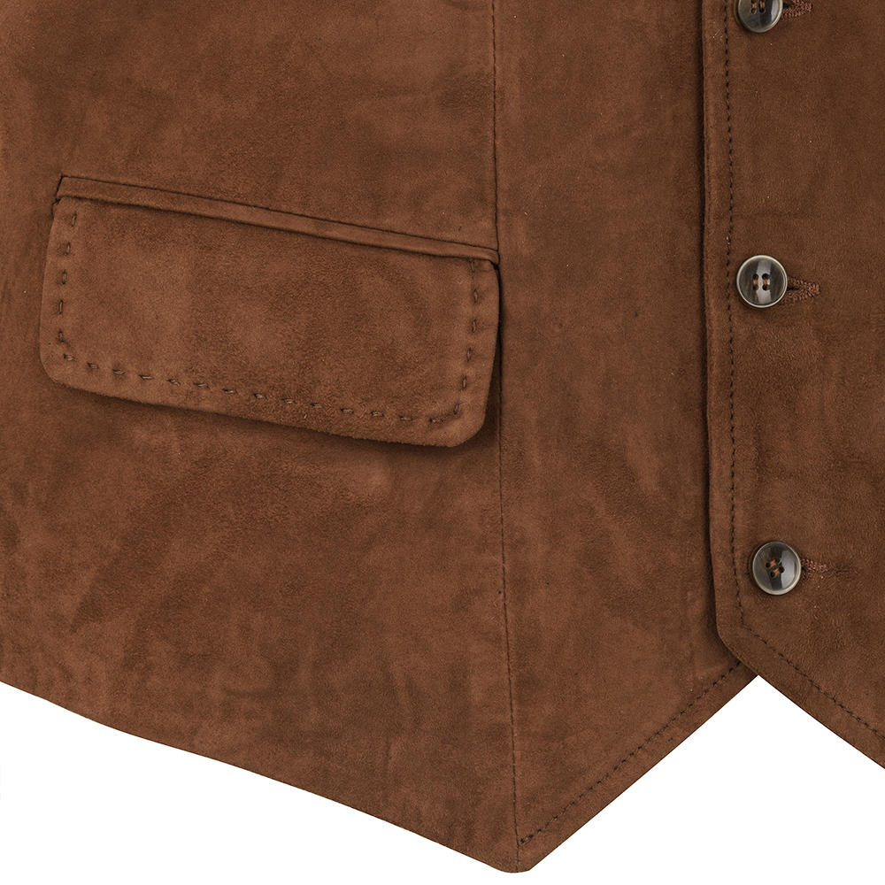 Herren Leder-Weste »Dandy«