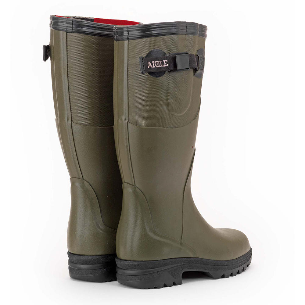 Aigle Damen-Gummistiefel REVA ISO, kaki
