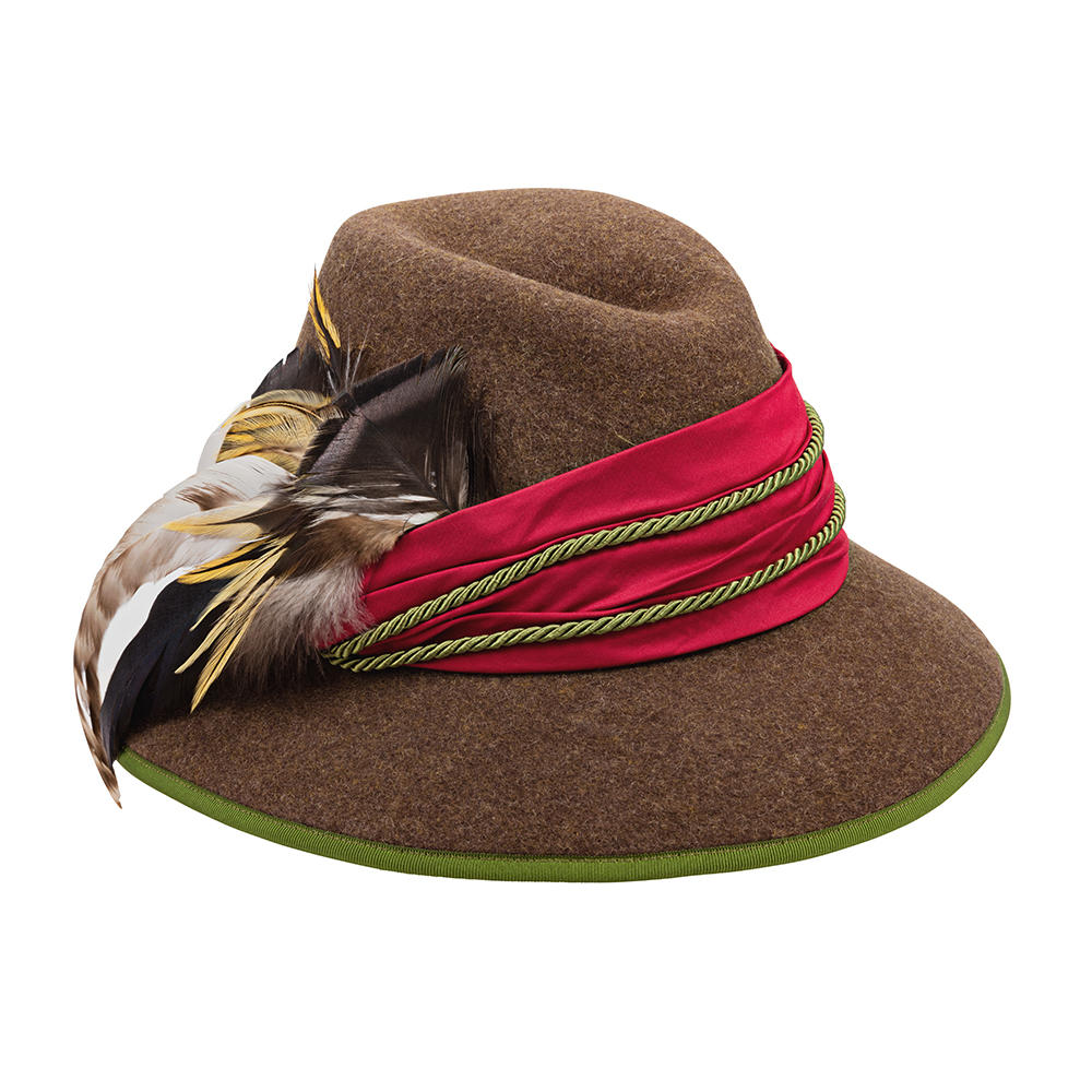 Damenhut »Lili«, mit Federschmuck