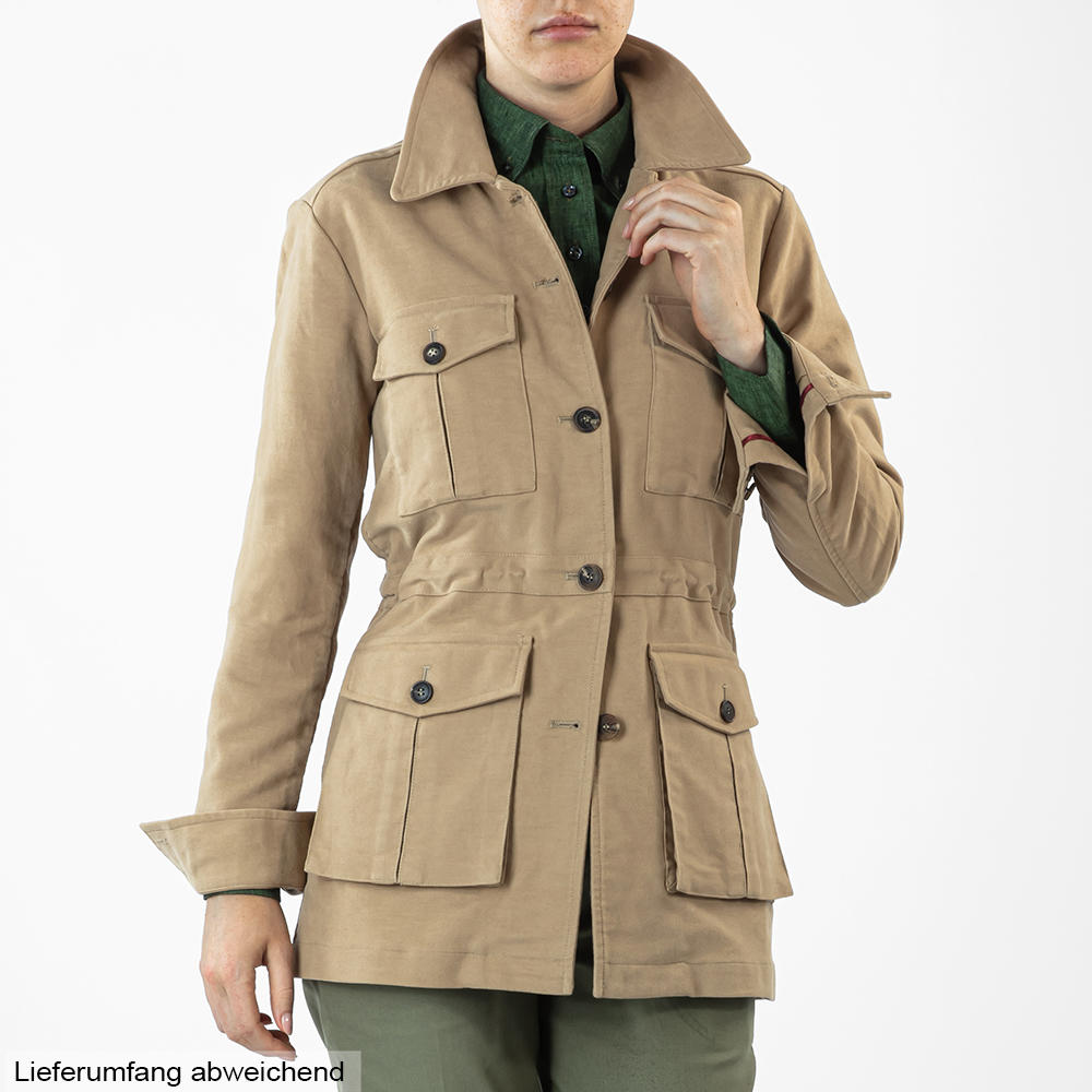 Purdey »Kingsley« Damen Safari-Jacke, sand, Größe 34