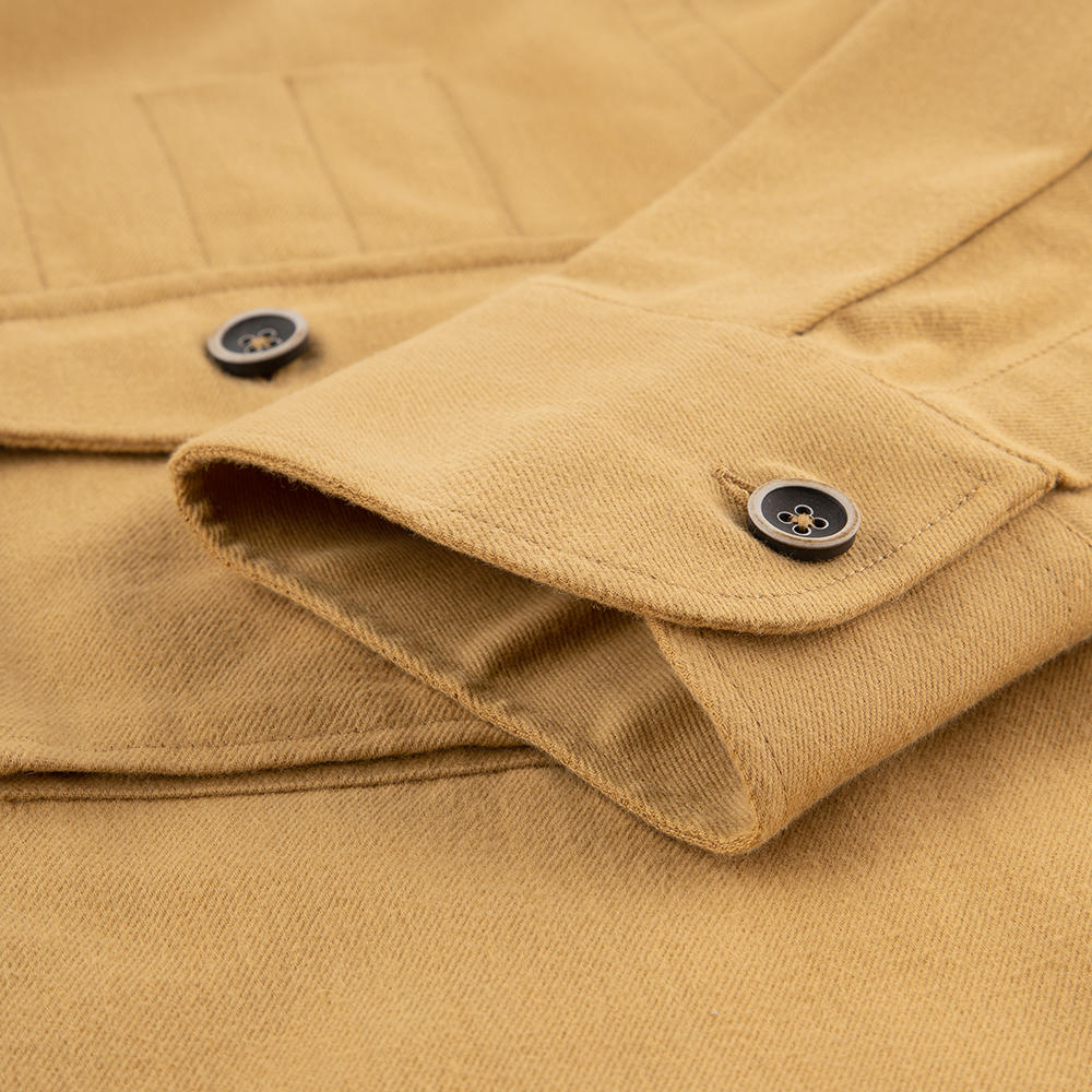 Herren Safari-Hemd Baumwoll-Twill