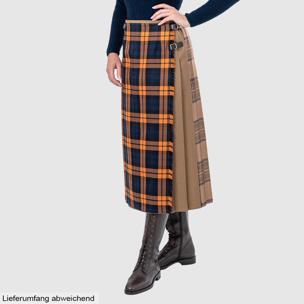 Damen Kilt-Rock »Carlow«, orange-kariert