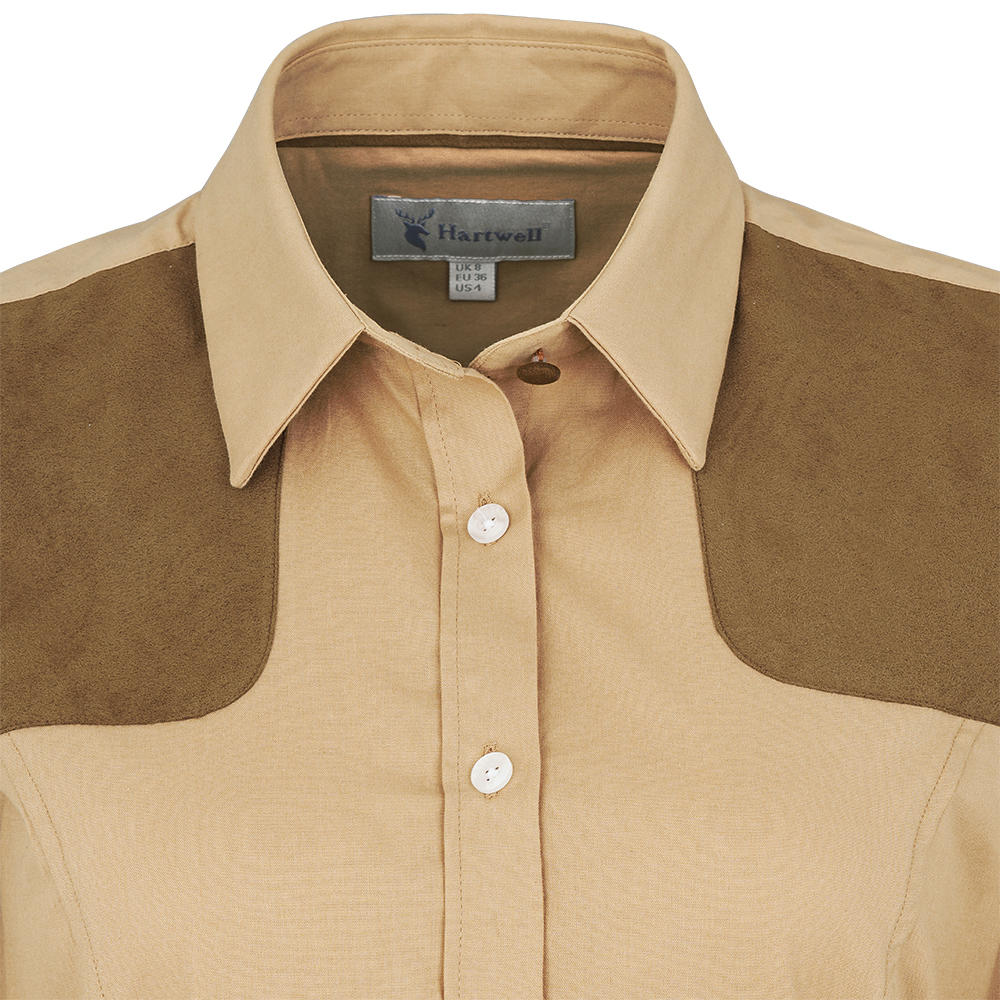 Hartwell Damen Bluse Adrian, beige, Shooting
