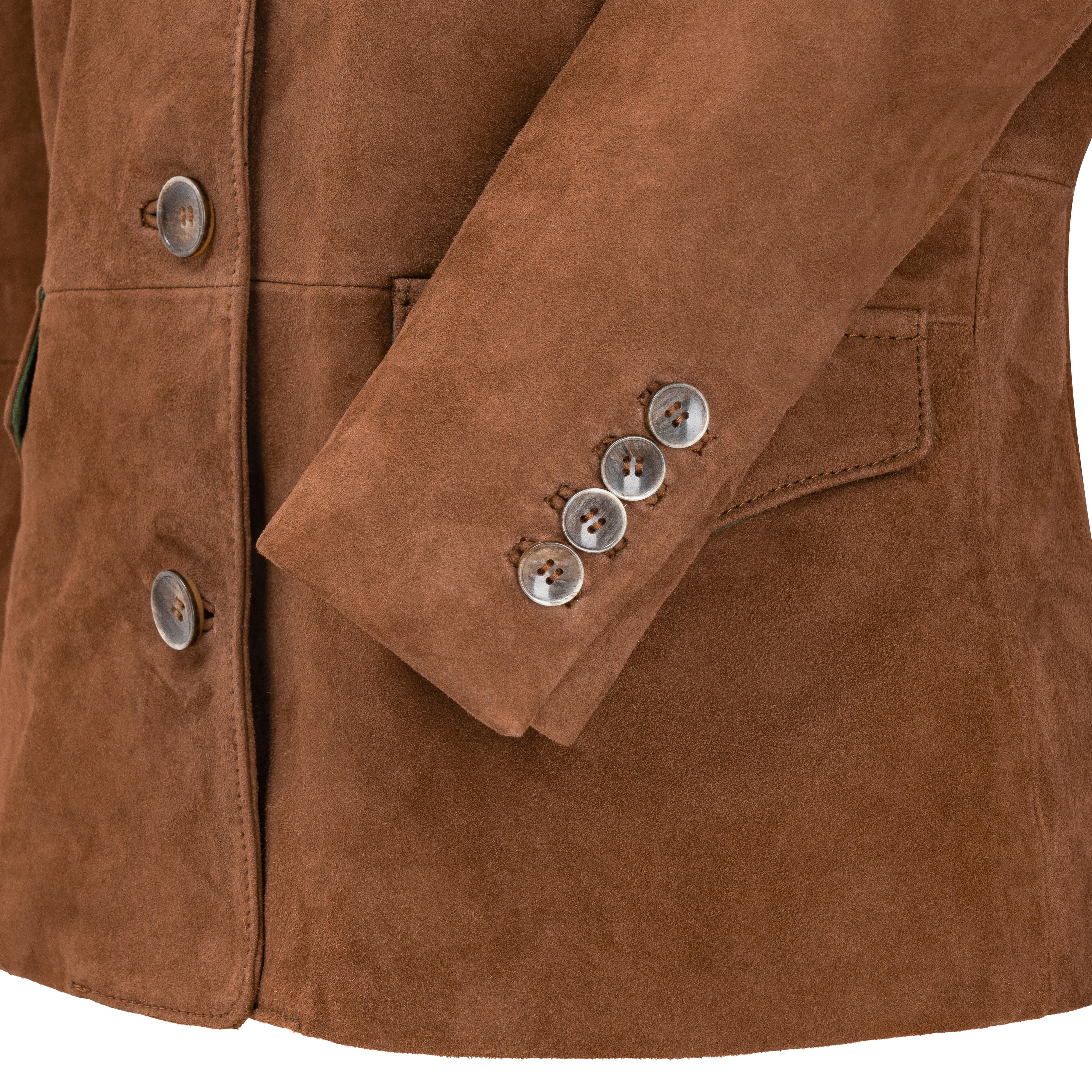 Damen Leder-Blazer »Baronne«