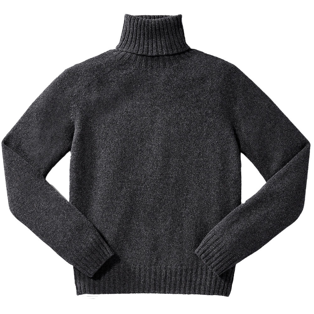 Filson Women's Light Geelong T-Neck, Charcoal