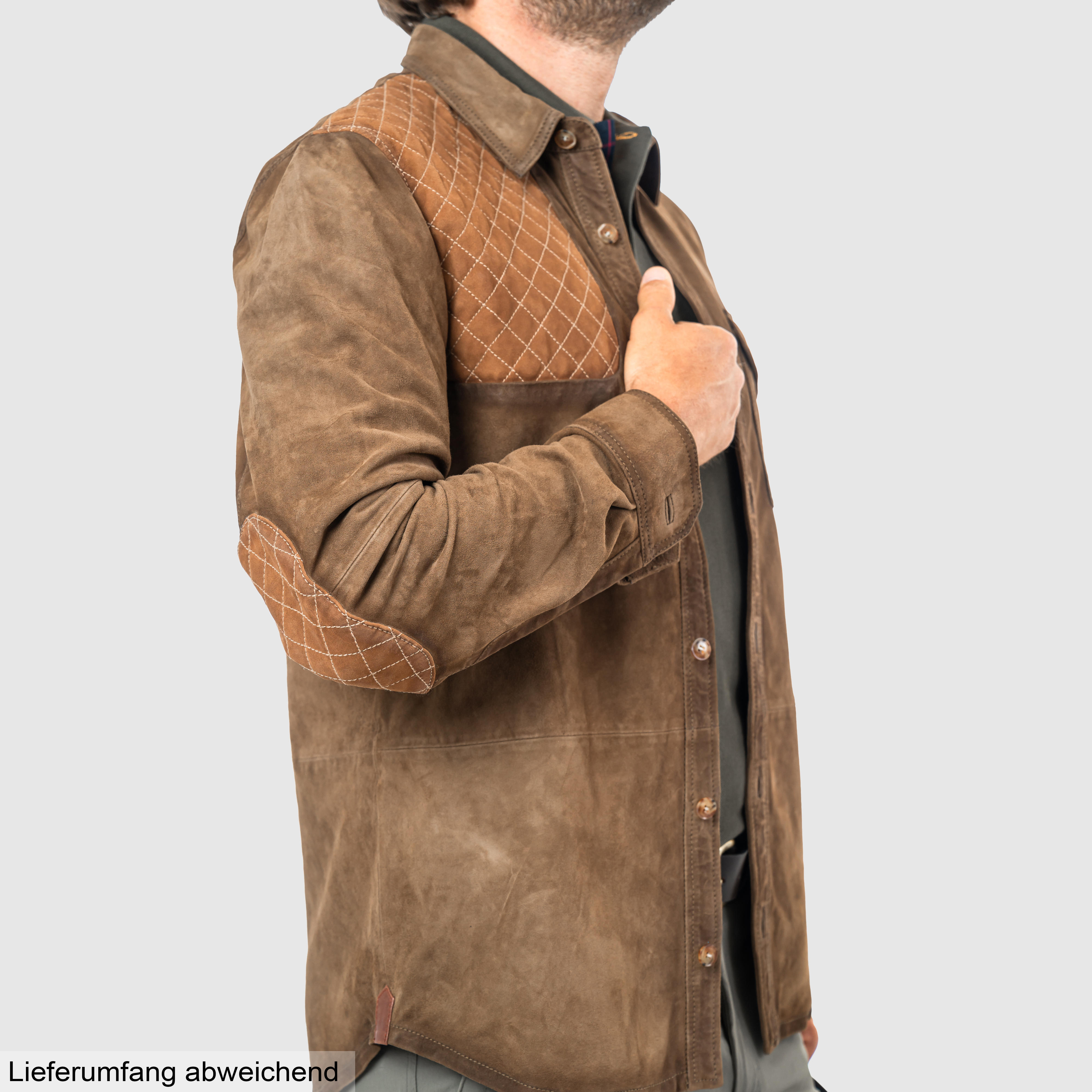 Herren Leder Jagd-Hemd-Jacke »Jaeger«