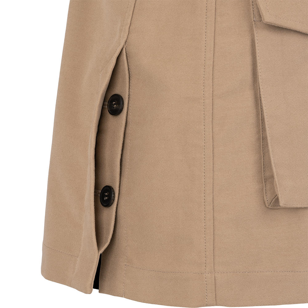 Purdey »Kingsley« Damen Safari-Jacke, sand, Größe 34