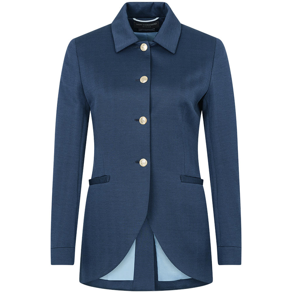 Von Dörnberg »Raffina« Ladies Long Blazer navy 34 824494