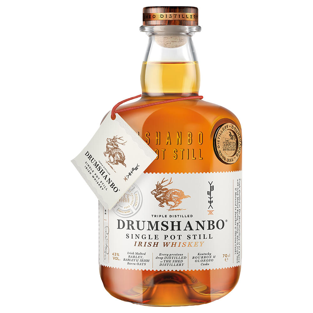 Drumshanbo Single Pot Still Irish Whiskey, 700 ml