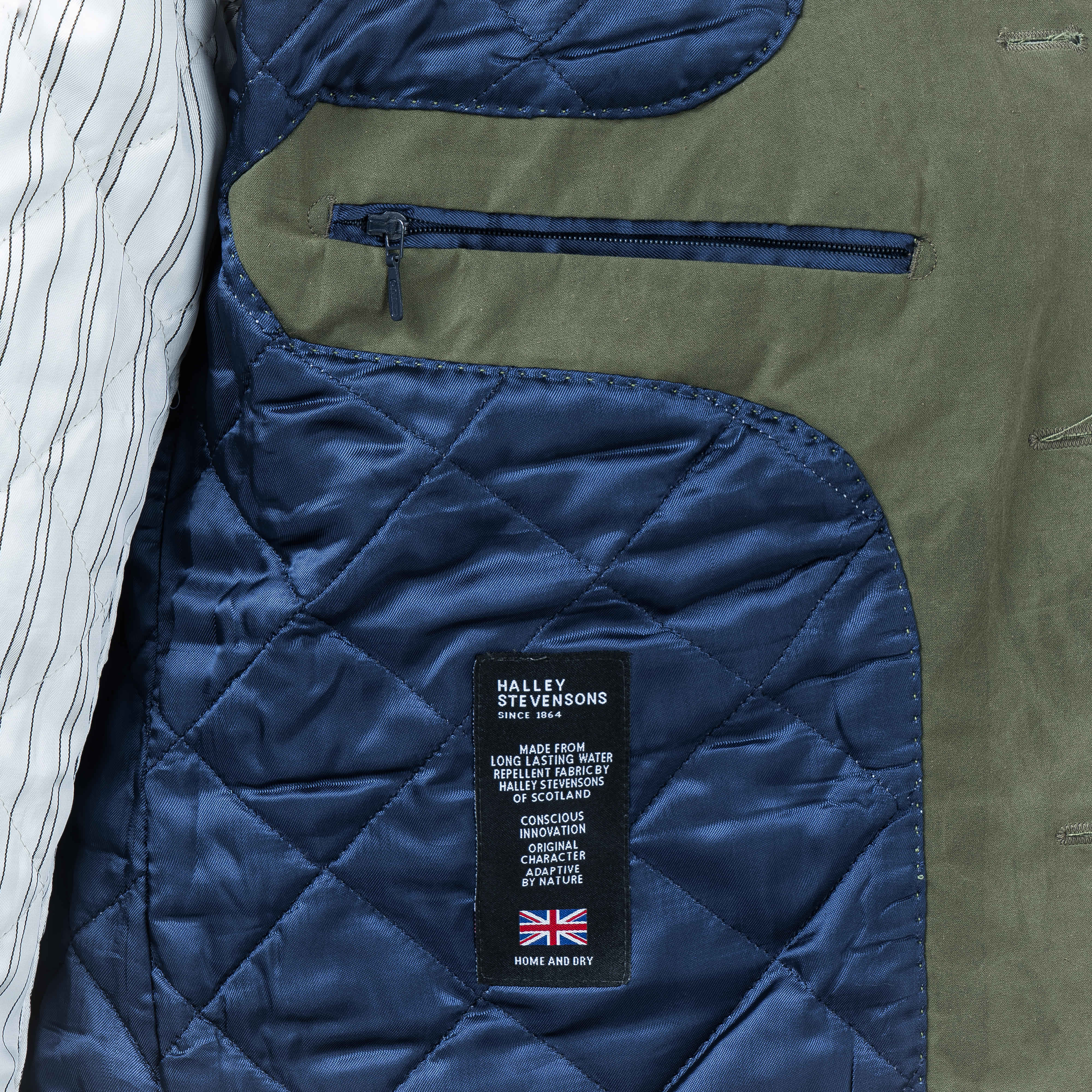 Herrenjacke Barrie, Wax-Cotton
