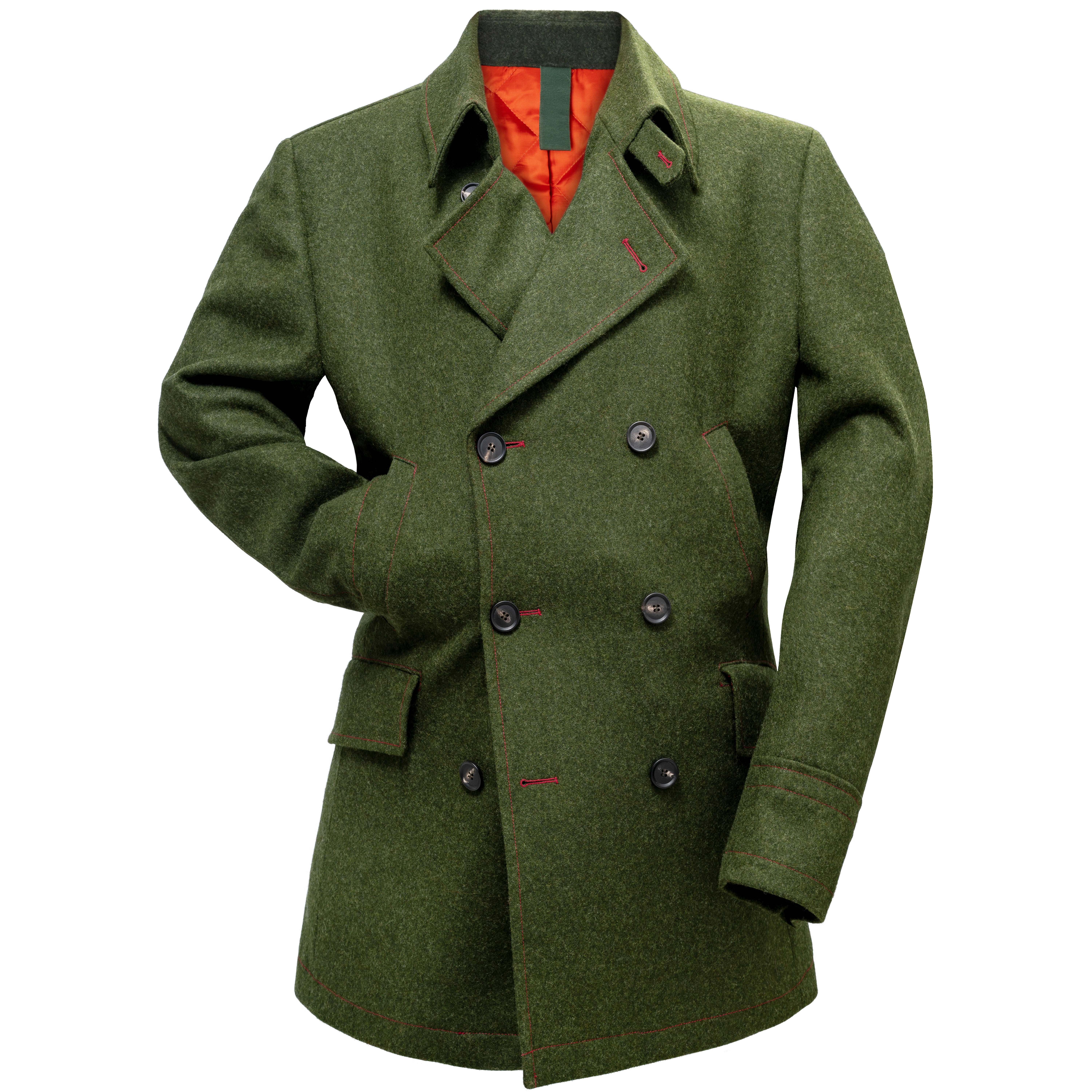Herren Loden-Jacke Duke, grün