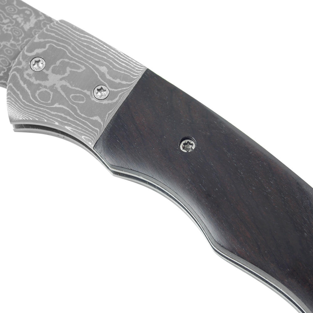 Klappmesser Suminagashi, Ebenholz, Drop-Point