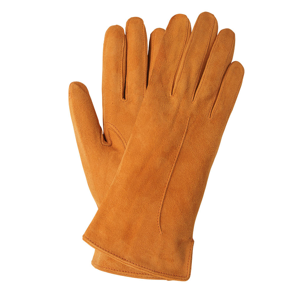 Damen Handschuhe SALO, Rentiervelours, ungefüttert