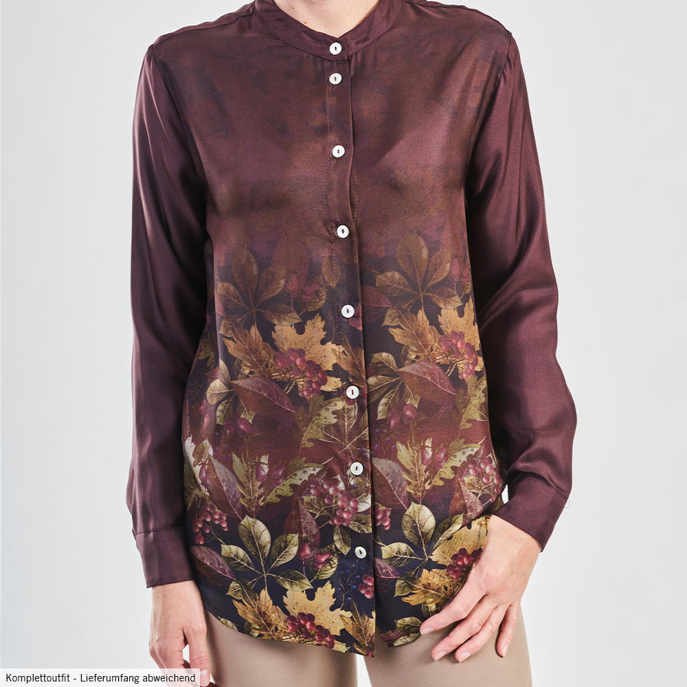 Chemise en soie »Allover Print«