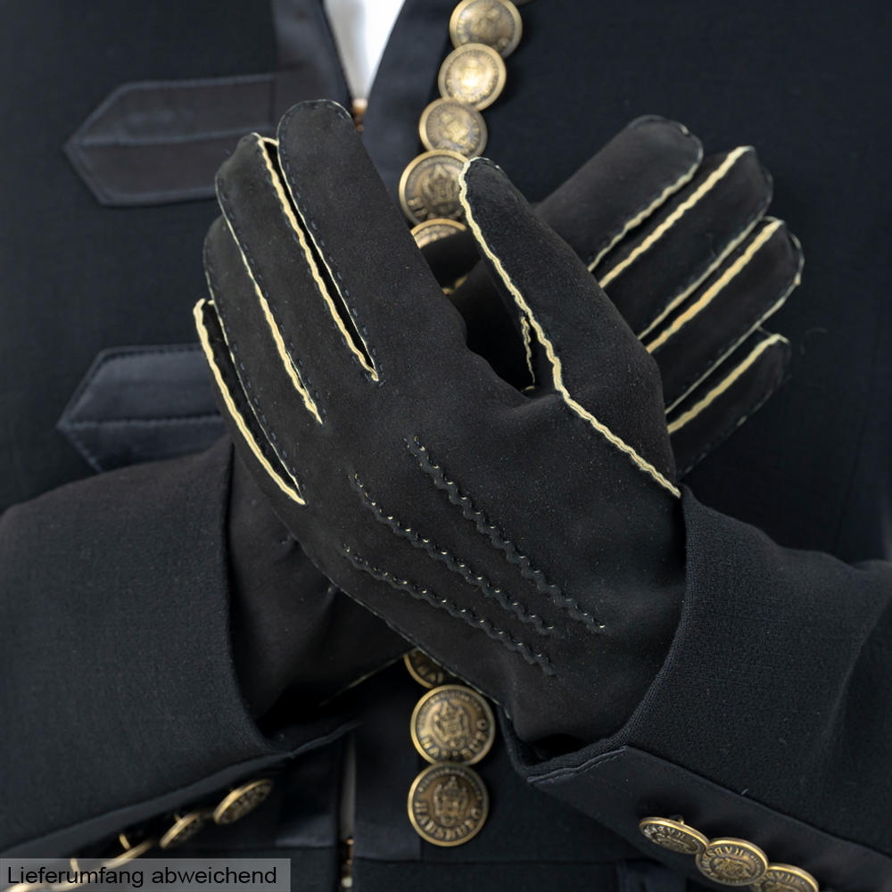 Damen Handschuhe LECH, Rehvelours, ungefüttert
