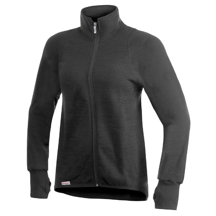 Woolpower® Strickjacke, schwarz, 600 g/m²
