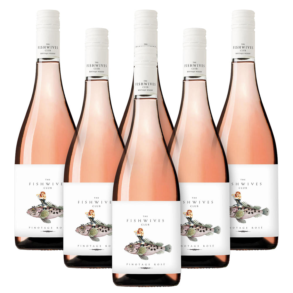  Pinotage Rosé The Fishwives Club 2023// 6 x 750 ml