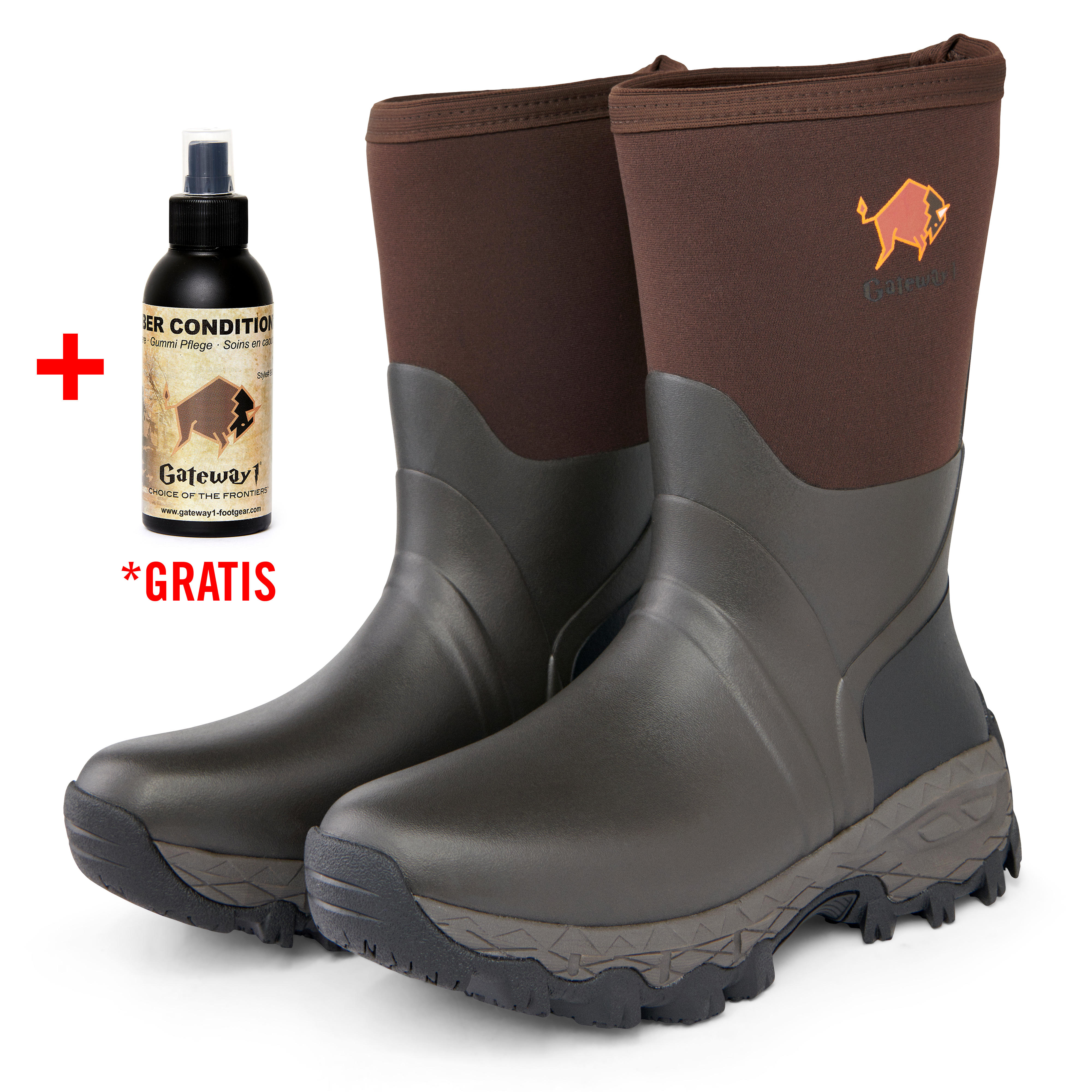 Gateway1 Gummistiefel Woodwalker 12" 4mm