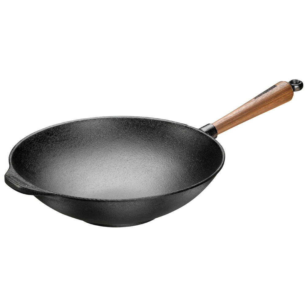 Skeppshult Wok, Walnussgriff