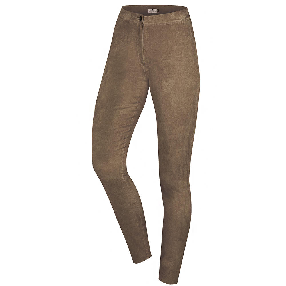 Pantalon stretch en cuir pour femme » Amira «