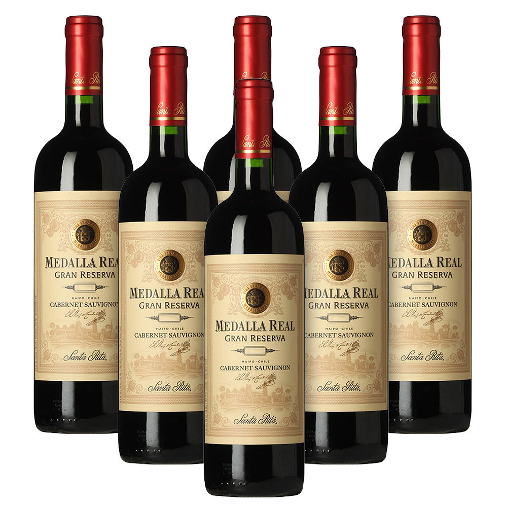 Rotwein, Medalla Real Gran Reserva Cabernet // 6 x 750 ml // 14 % vol.