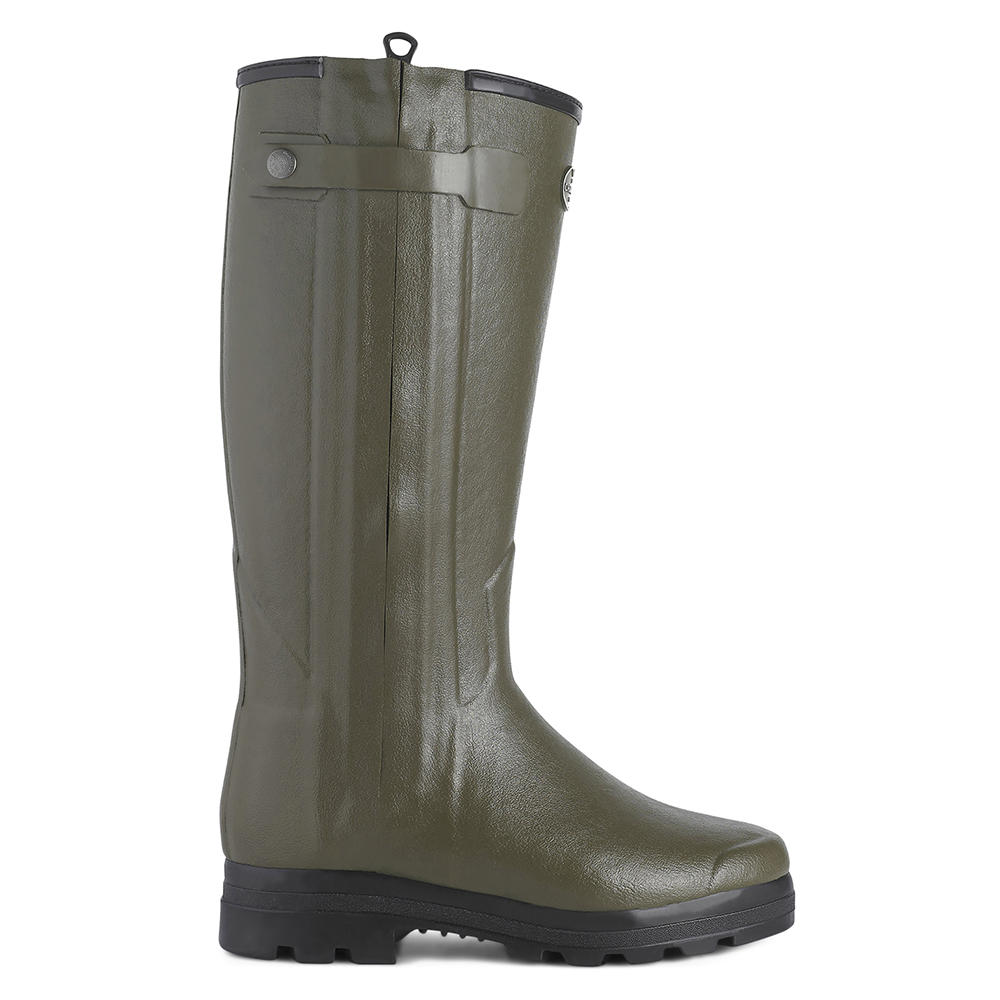 Le Chameau Herren-Gummistiefel Chasseur, Wollfutter