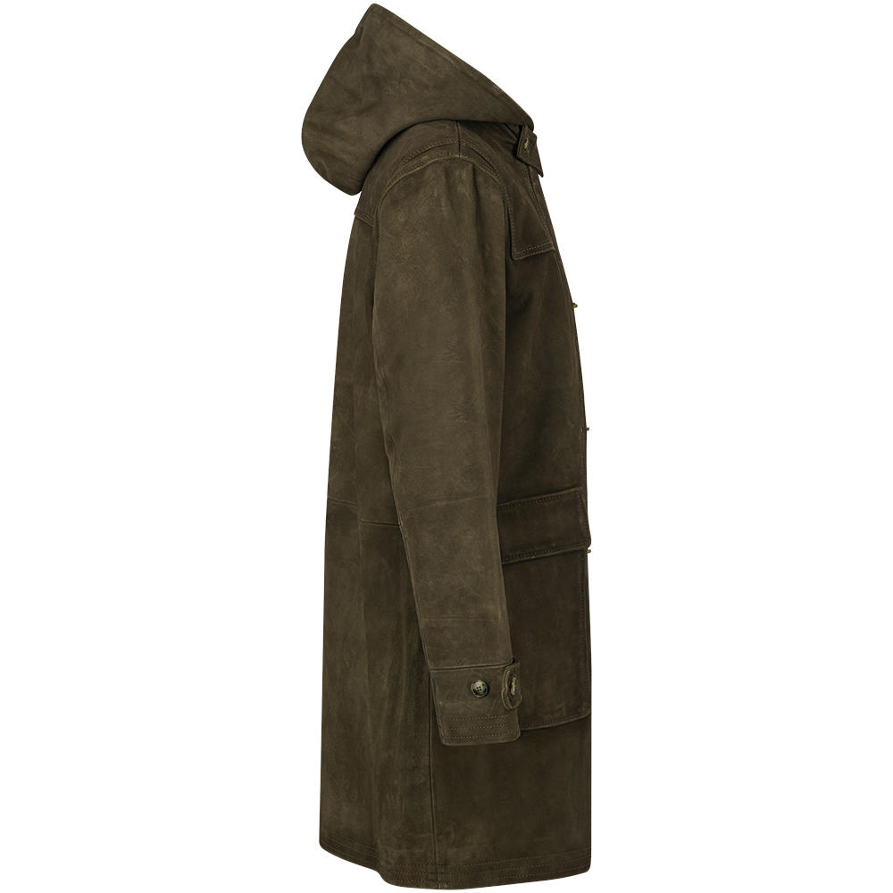 Herren Leder-Duffle Coat »Marshal«