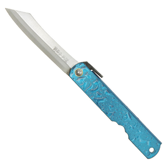 Higonokami Mizu Shibuki, Blau