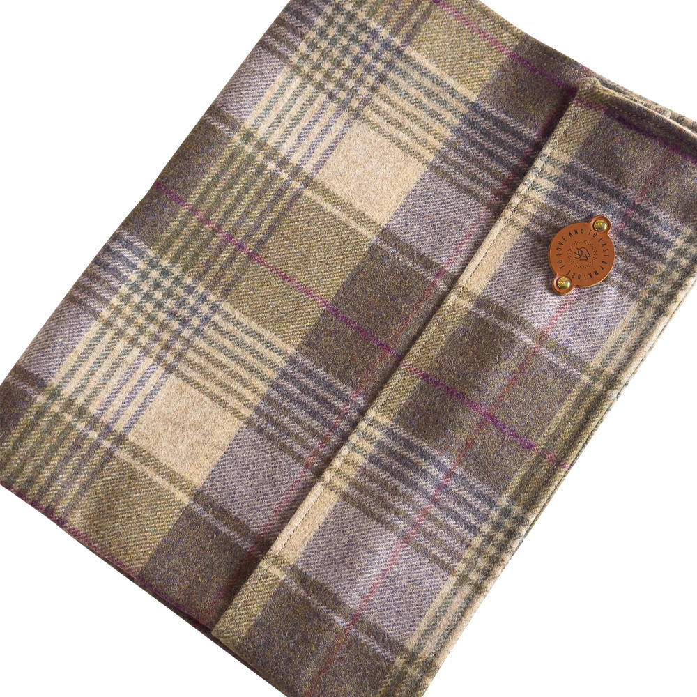Helen Wells Hundebett-Bezug »Tweed Blackberry«, Gr. M