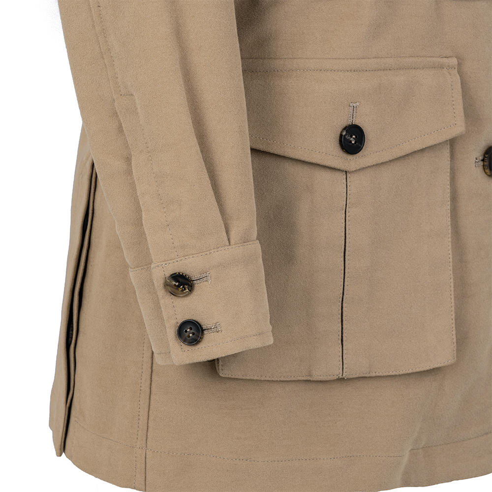 Purdey »Kingsley« Damen Safari-Jacke, sand, Größe 34