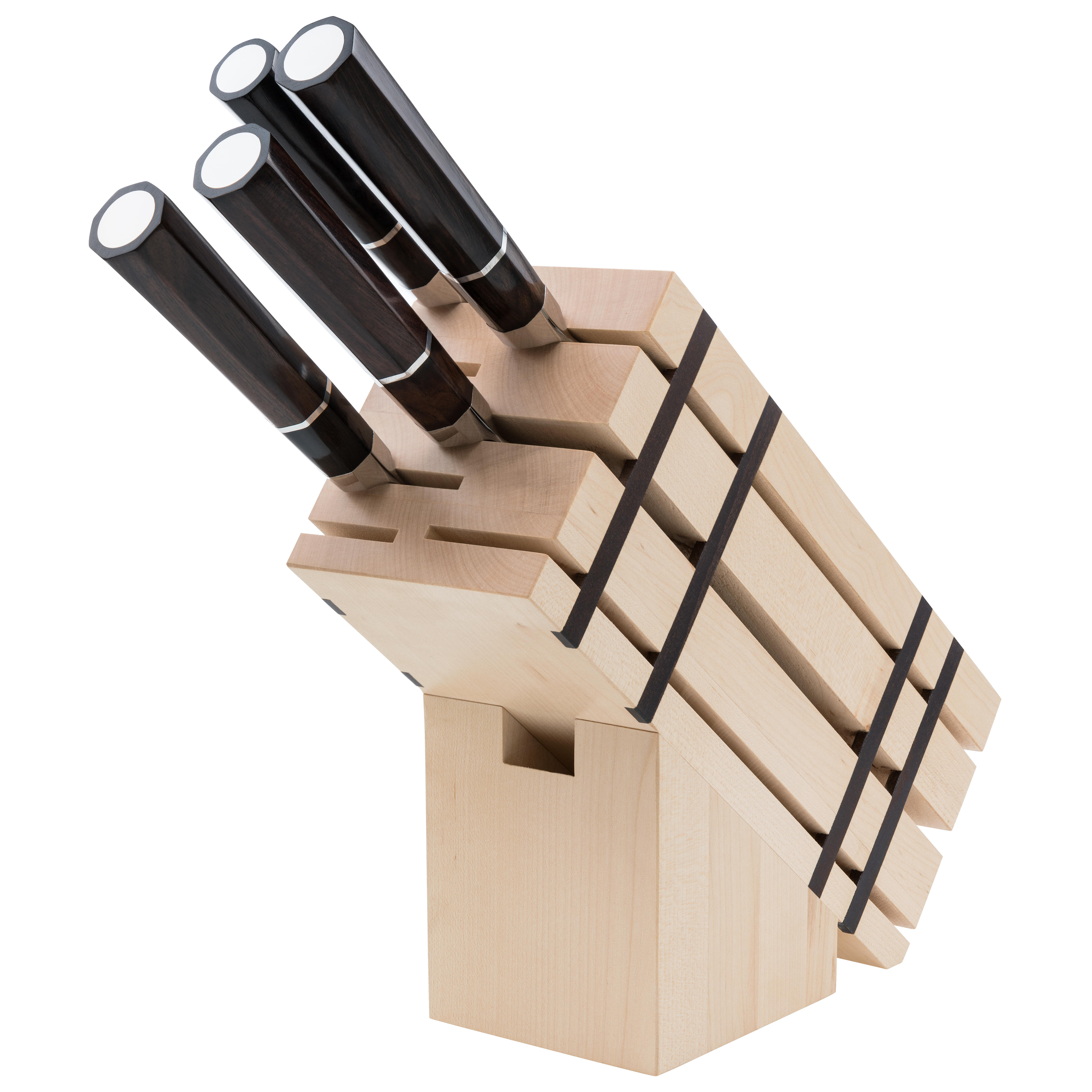 DICTUM® Messerserie »Ebenholz«, Set, 5-teilig