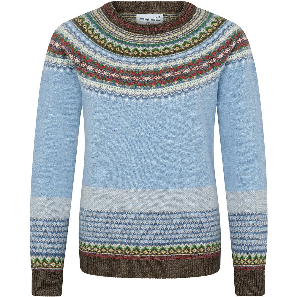 Strathmore : Bleu clair avec vert, marron, rouge, jaune et blanc