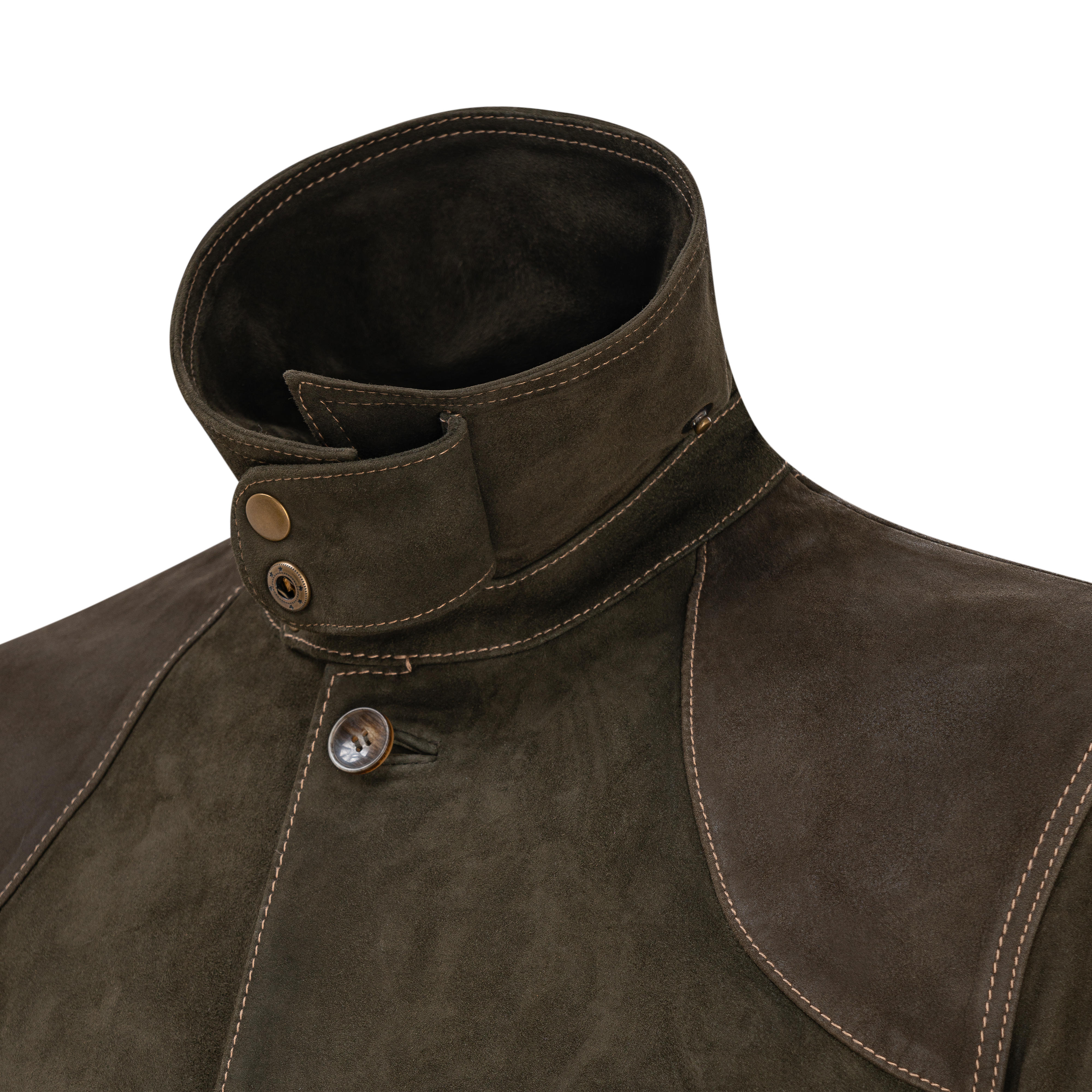 Herren Leder-Fieldjacket »Guerrier«