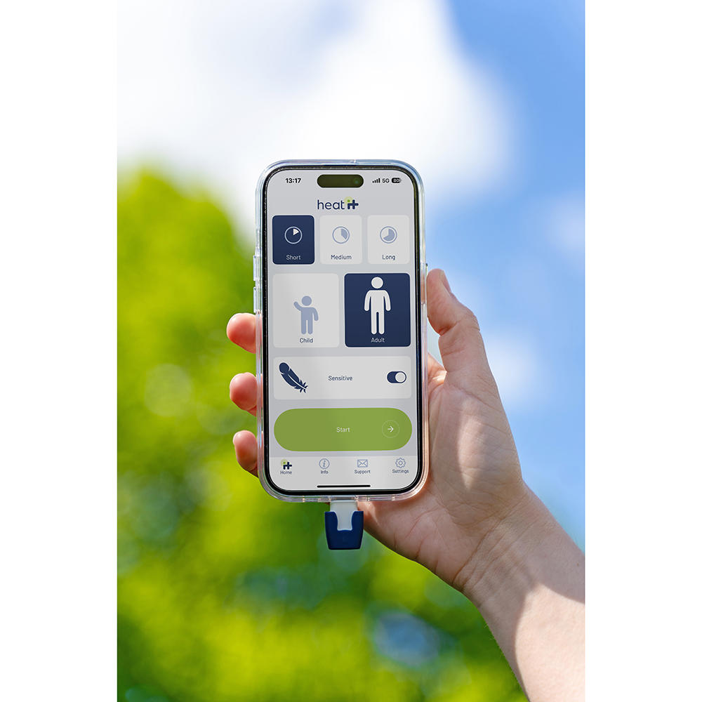 Disp. traitem. piqûres d'insectes heat it® p. Apple iPhone 6s/14 (iOS Lightning)