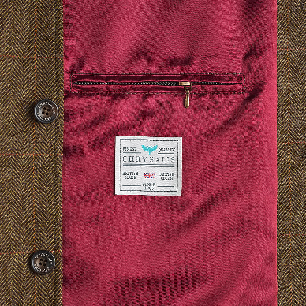 Chrysalis Herren Schießweste, Tweed
